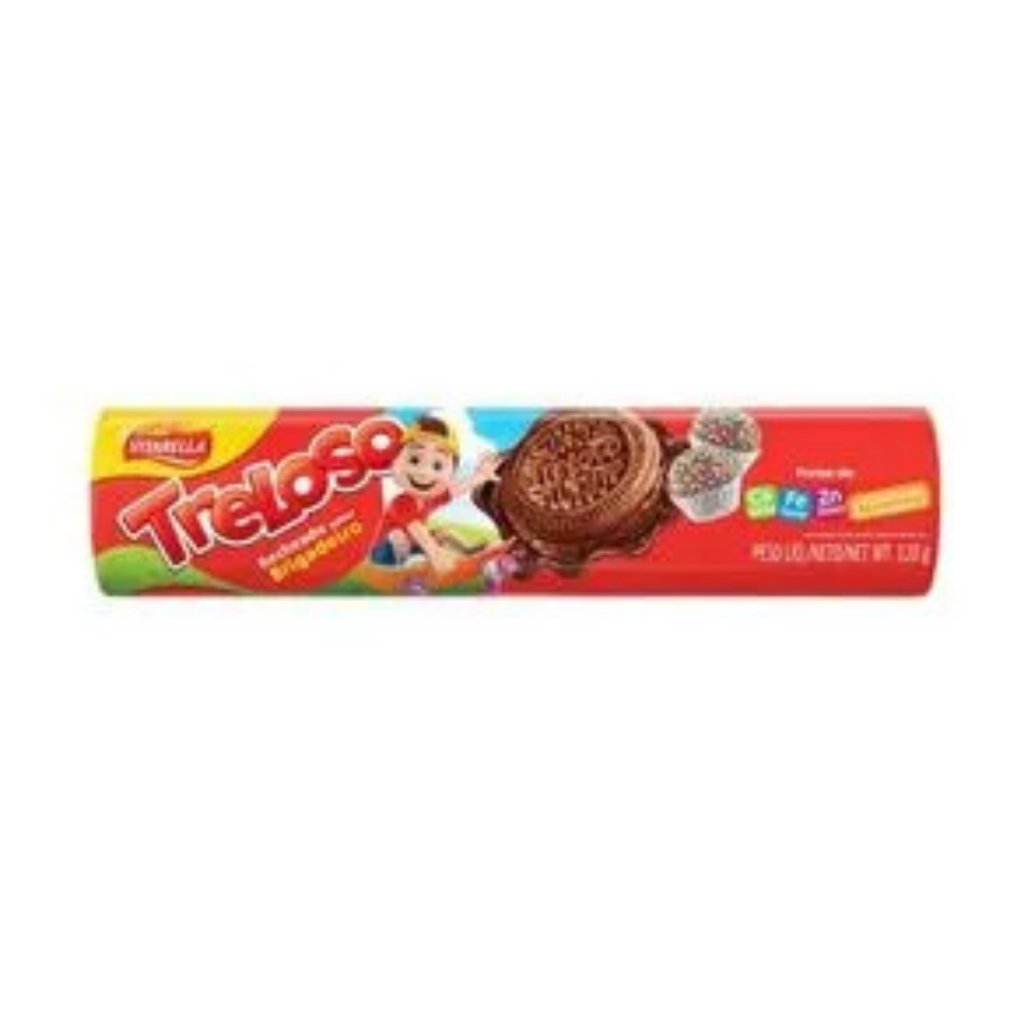 Biscoito Treloso Brigadeiro 120g