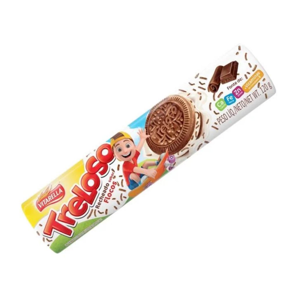 Biscoito Treloso Flocos 120g